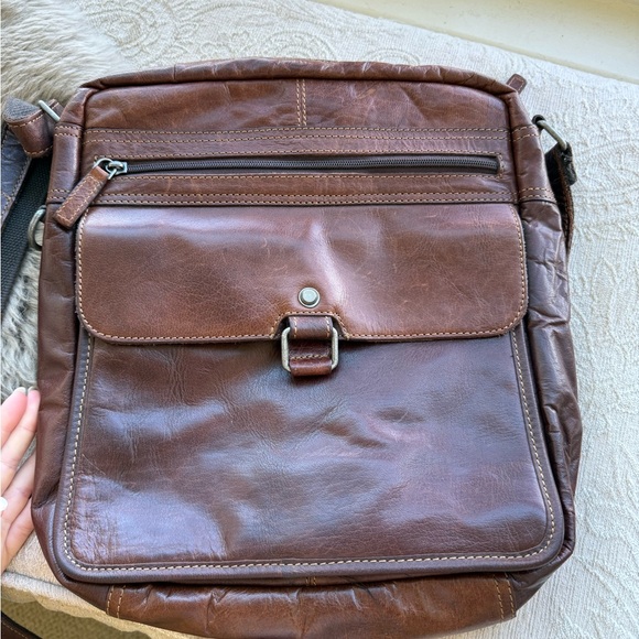 Vintage Jack Georges VOYAGER LARGE CROSSBODY BAG - Picture 3 of 9